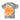 Huf, Sf Dye Tiedye Tee T-Shirt für Herren, Orange