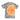 Huf, Sf Dye Tiedye Tee T-Shirt für Herren, Orange