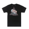Huf, Maglietta Uomo Quake Triple Triangle Tee, Black