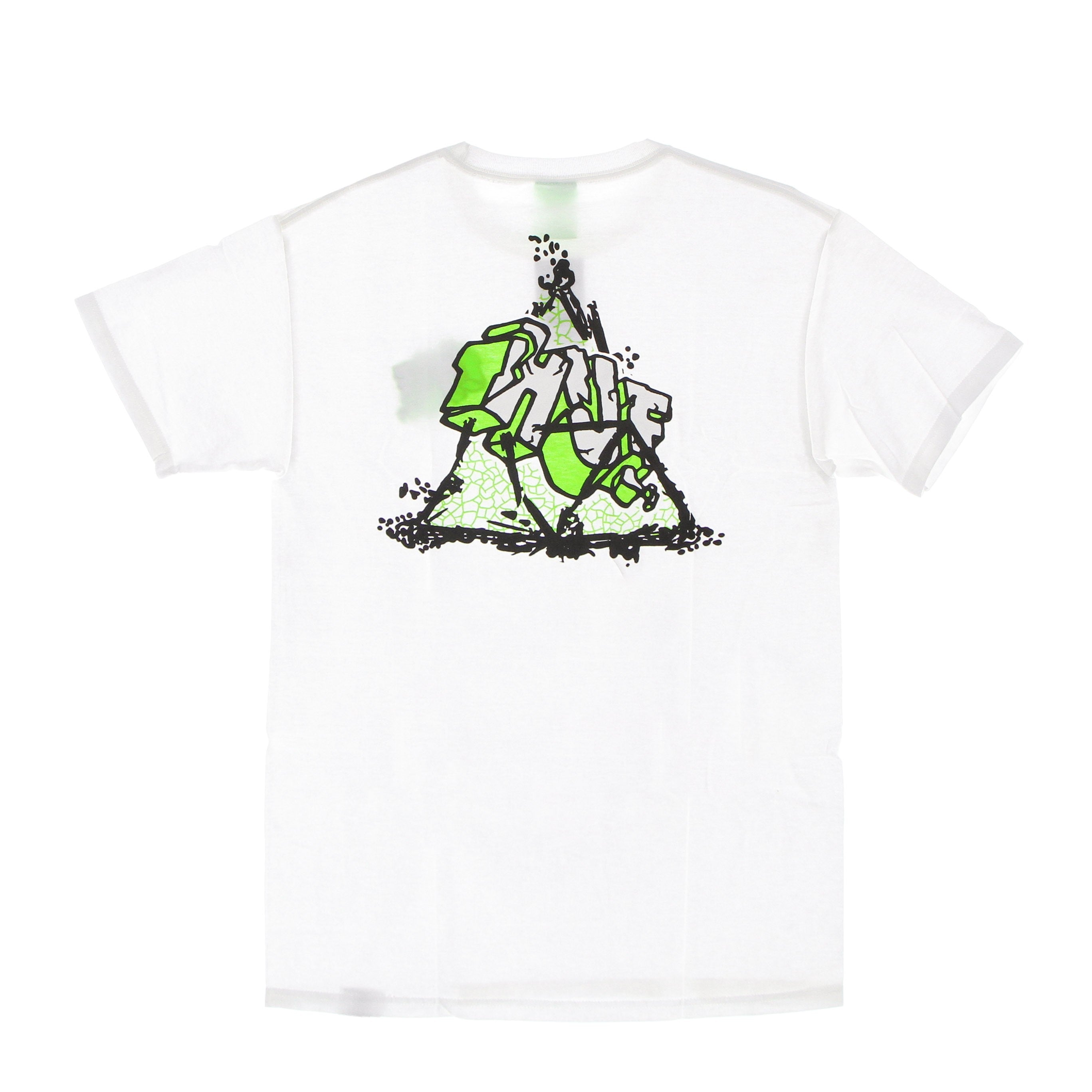 Huf, Maglietta Uomo Quake Triple Triangle Tee, White