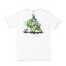 Huf, Maglietta Uomo Quake Triple Triangle Tee, White