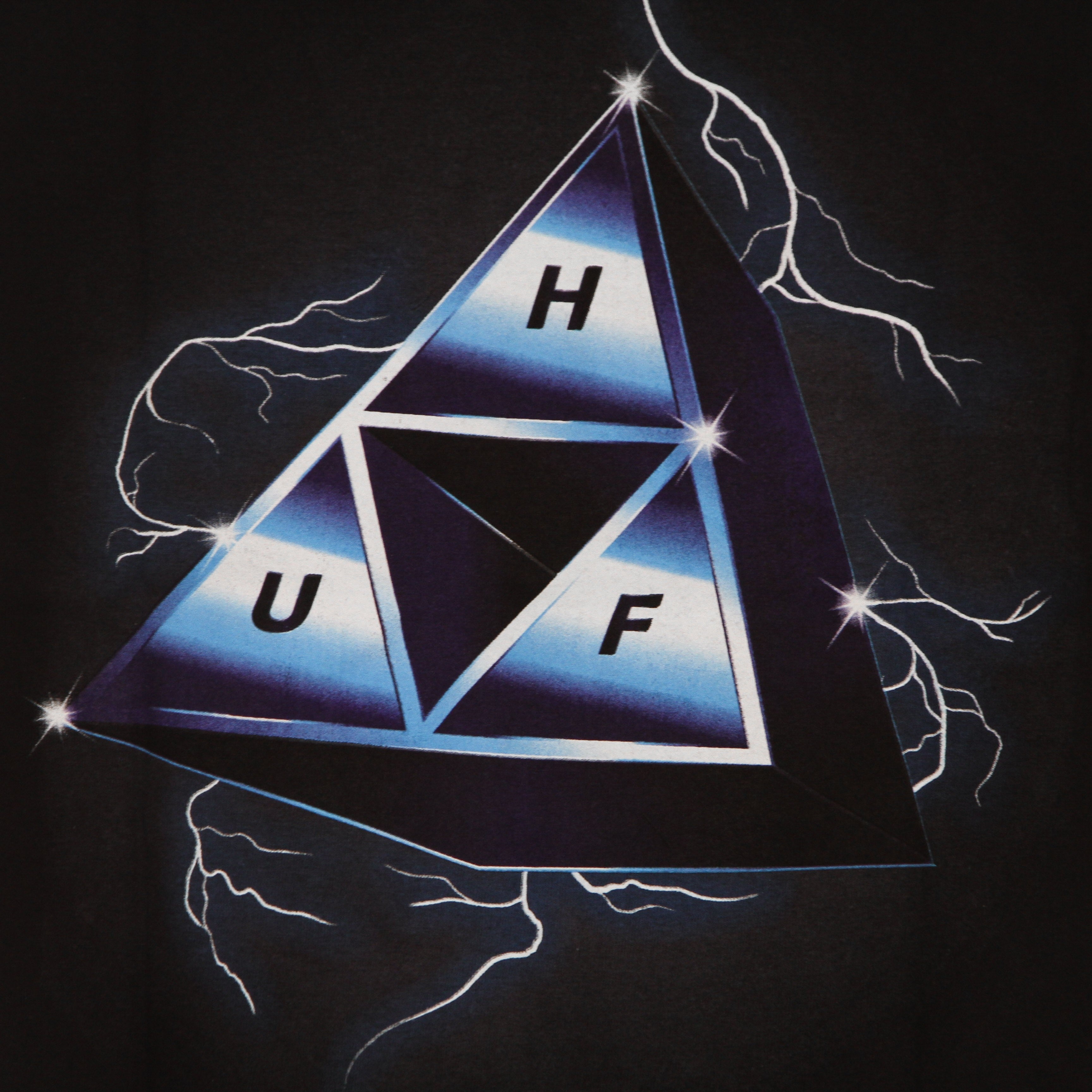Huf, Maglietta Uomo Storm Triple Triangle Tee, 