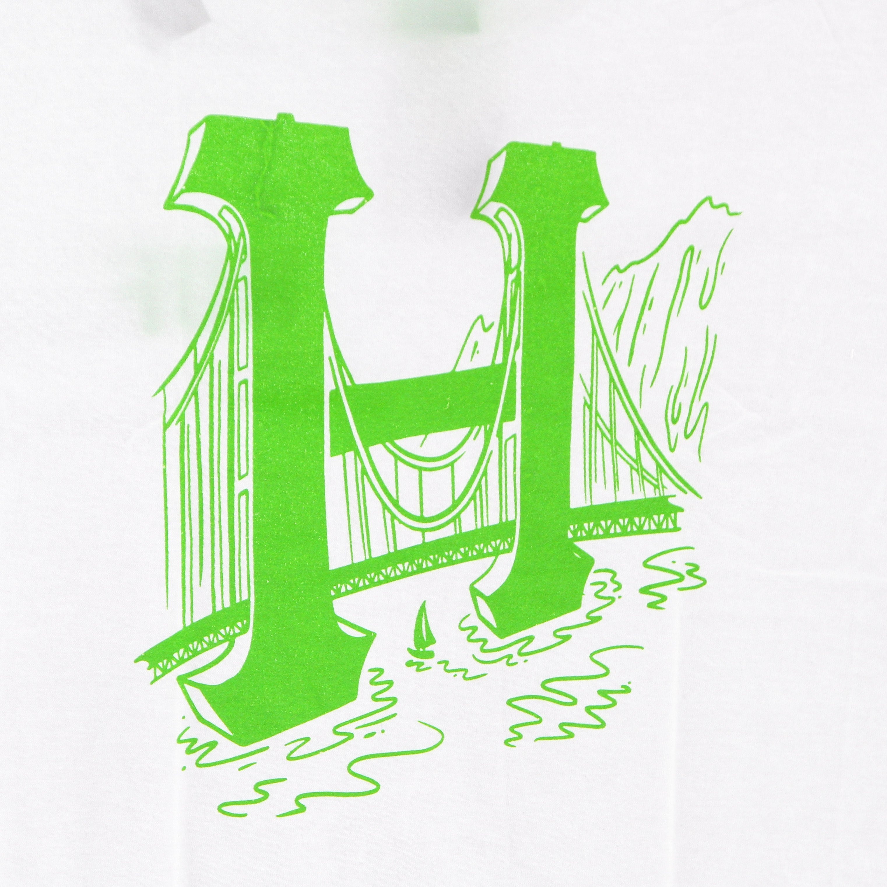 Huf, Maglietta Uomo Golden Gate Classic H Tee, 