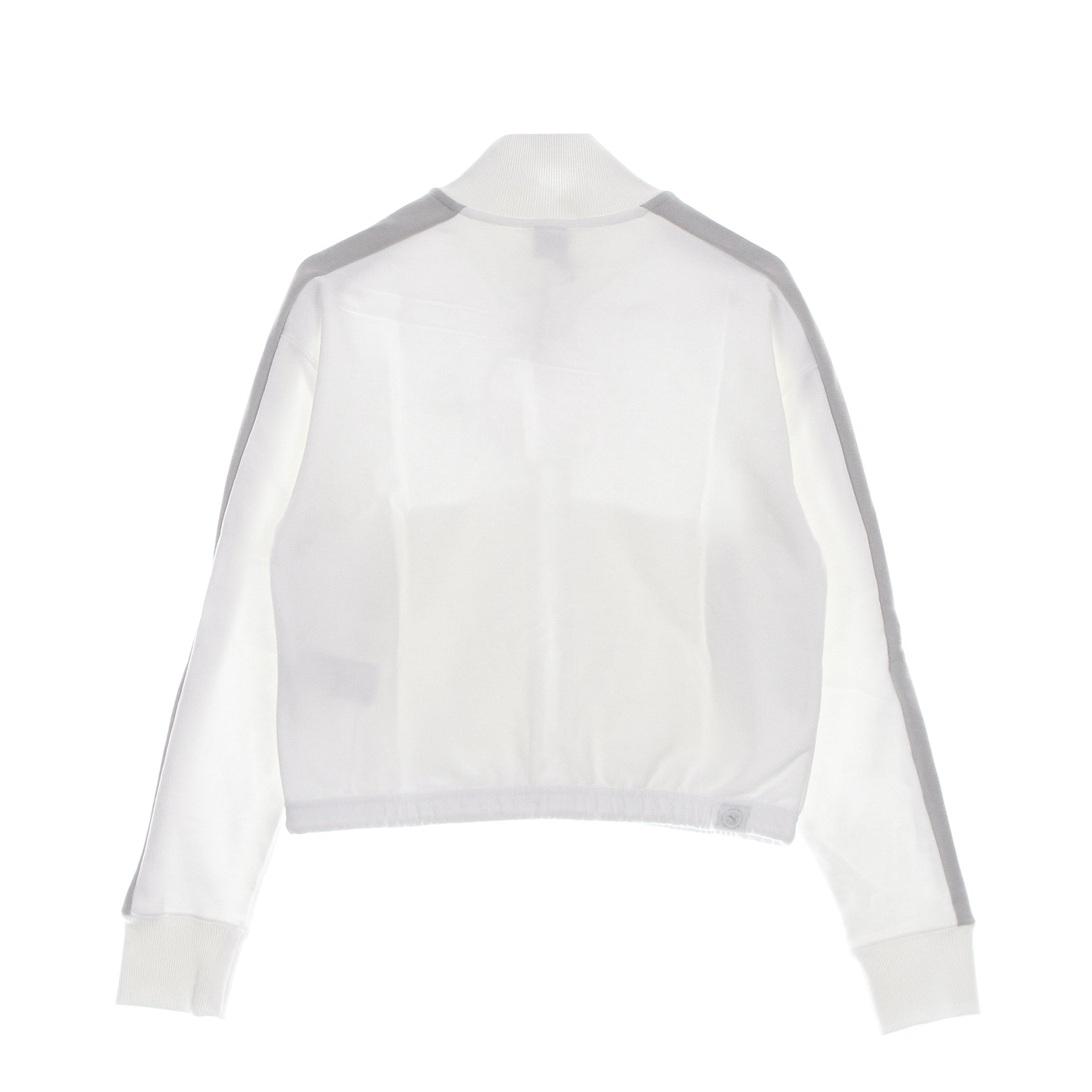 Puma, Felpa Leggera Collo Alto Corta Donna T7 Crop Track Jacket, 