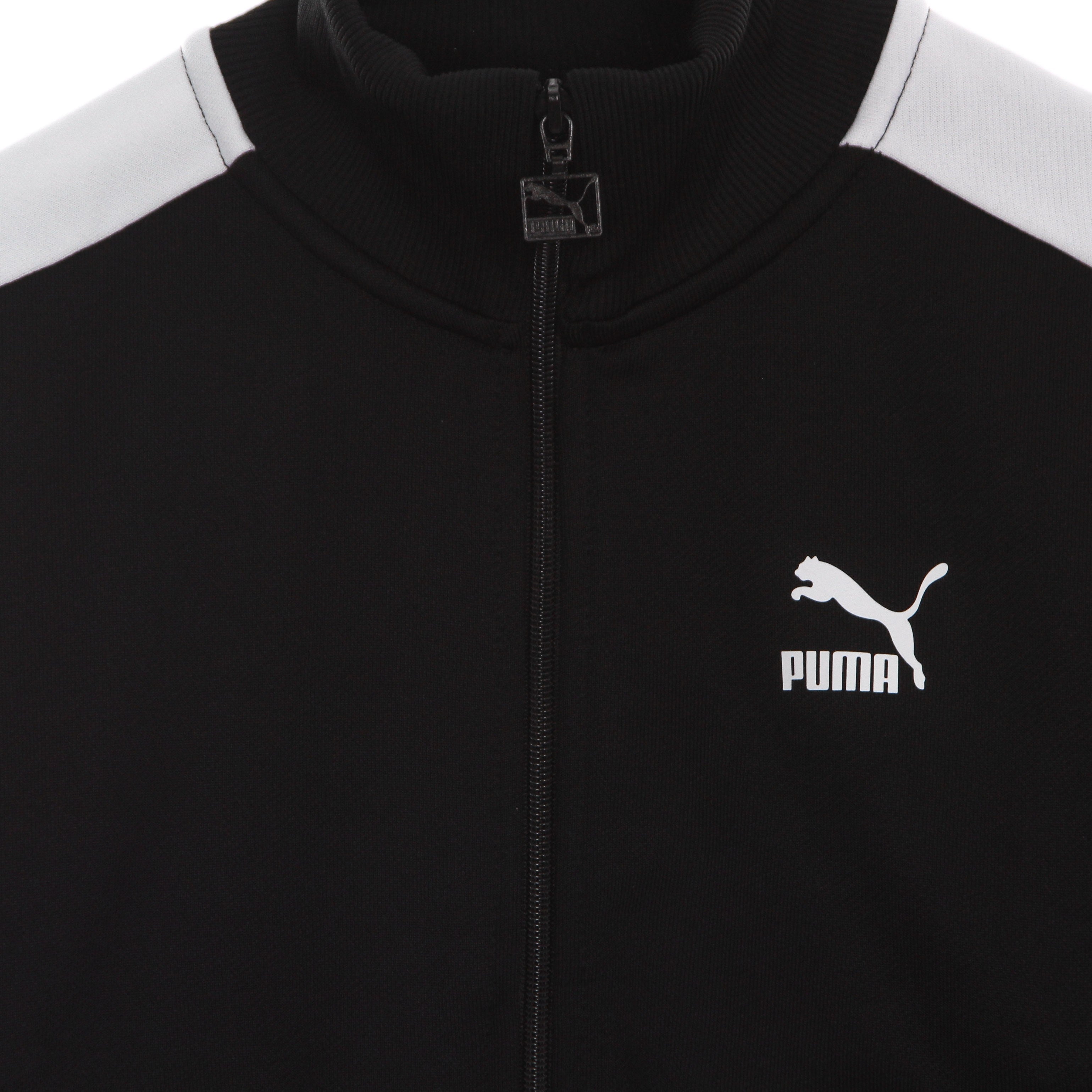 Puma, Felpa Leggera Collo Alto Corta Donna T7 Crop Track Jacket, 
