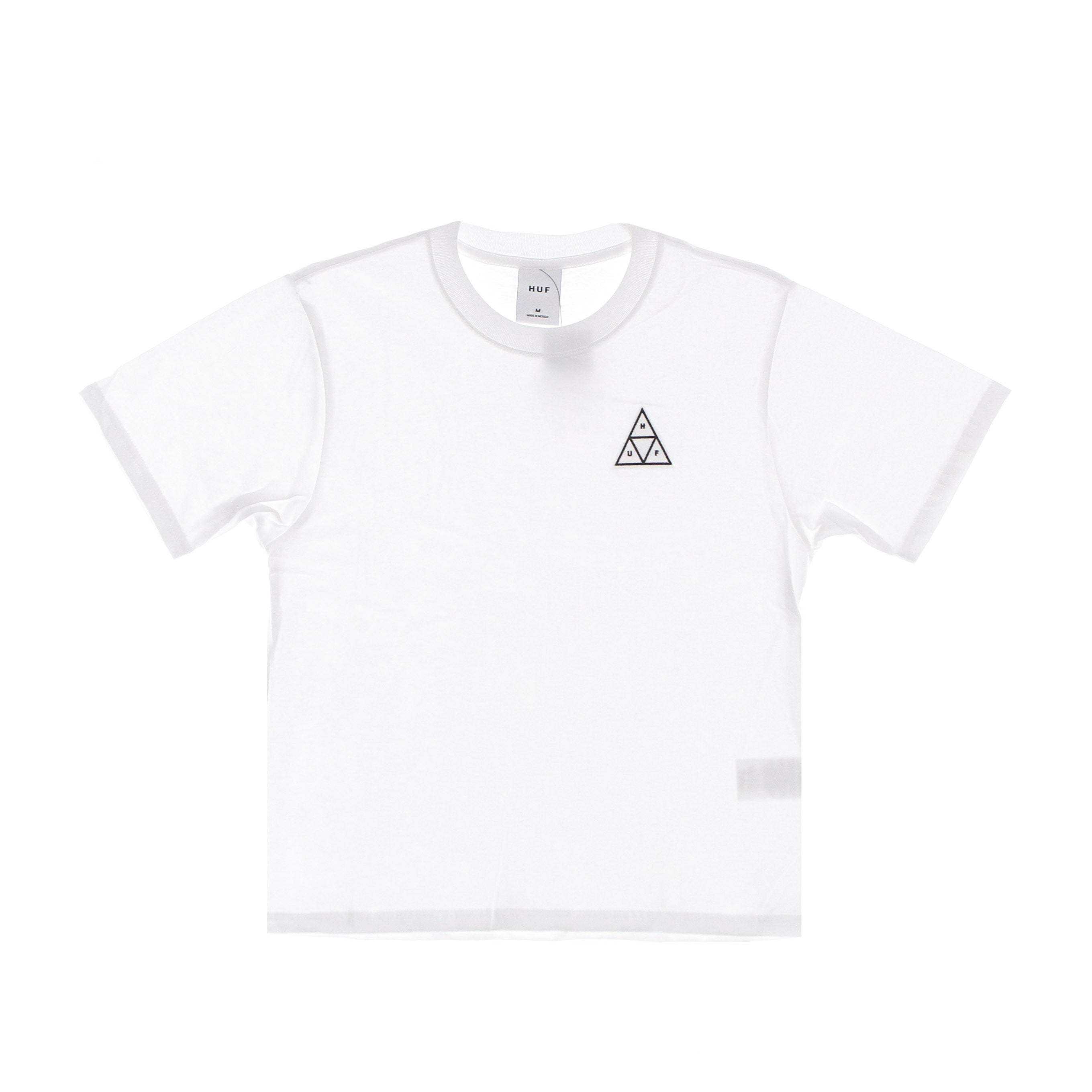 Huf, Maglietta Donna Embroidered Triple Triangle Relax Tee, White
