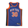 Canotta Basket Uomo Nba City Edition 2023/24 Dri-fit Swingman Jersey No 30 Julius Randle Neykni Rush Blue DX8512-403