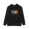 Puma, Felpa Leggera Cappuccio Donna Swxp Graphic Hoodie, Black