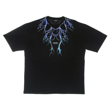 Maglietta Uomo Lightning Tee Black/blue/lightblue