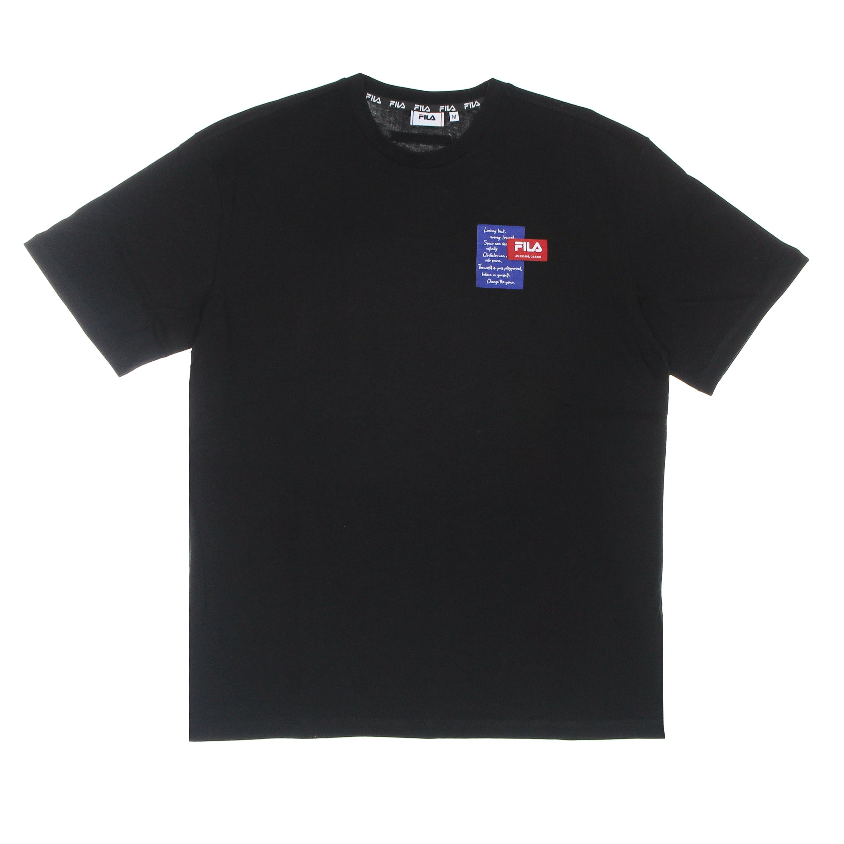 Fila, Maglietta Uomo Trabzon Tee, Black Beauty