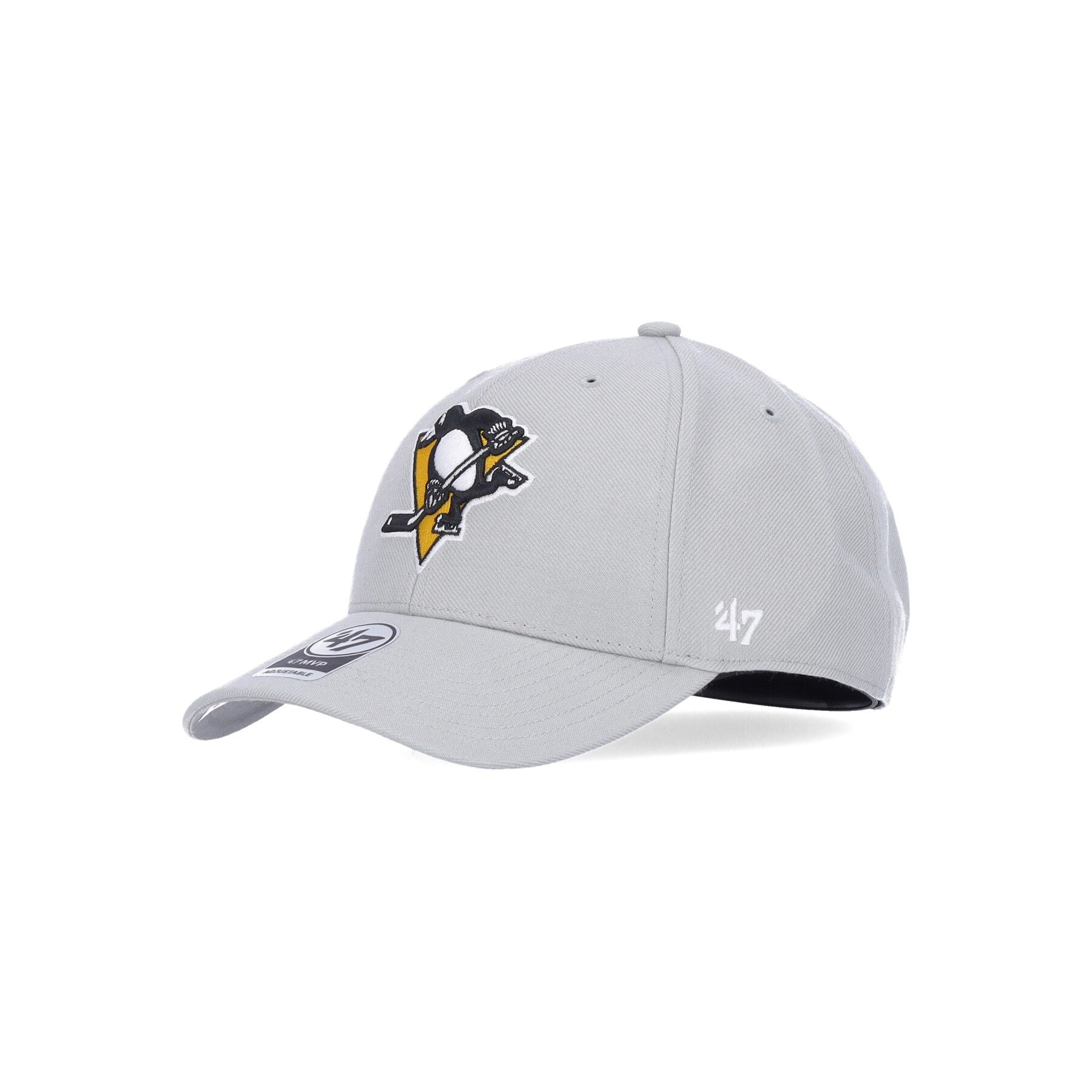 47 Brand, Cappellino Visiera Curva Uomo Nhl Mvp Pitpen, Grey