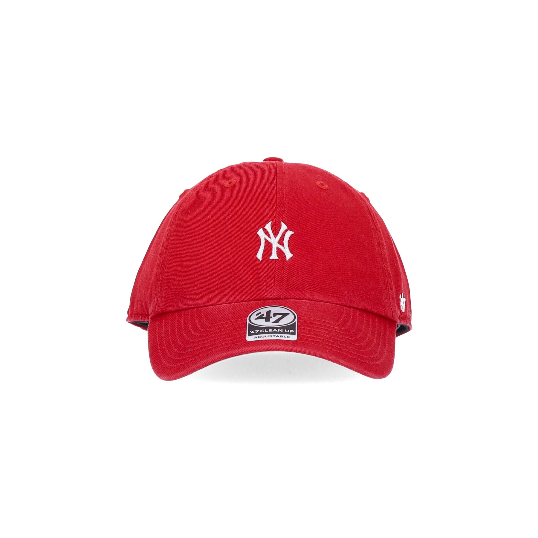 Cappellino Visiera Curva Uomo Mlb Clean Up Neyyan Red/white