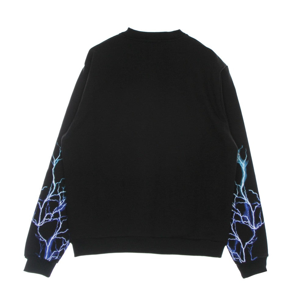 Phobia, Felpa Leggera Girocollo Uomo Lightning Crewneck, 