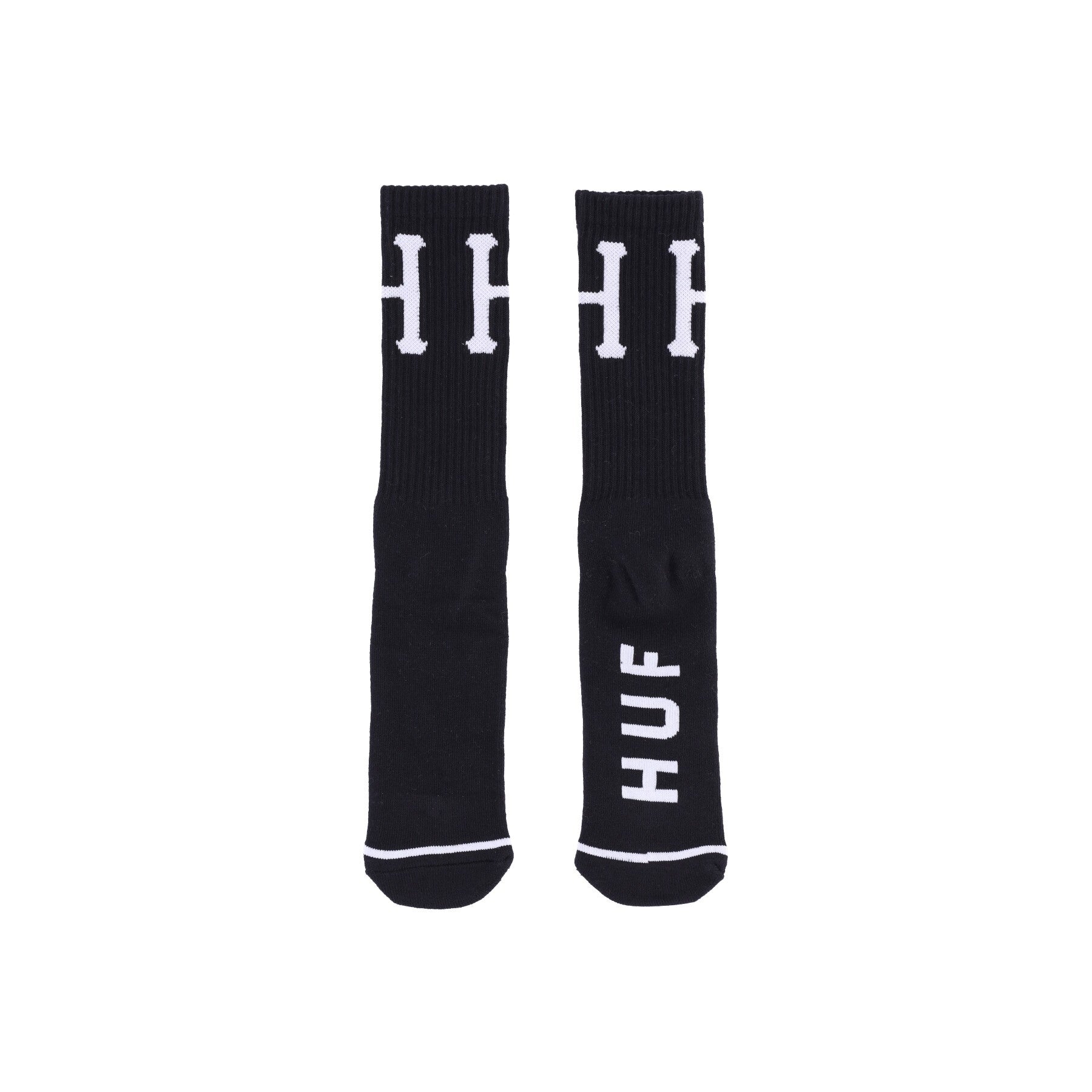 Huf, Calza Media Uomo Classic H Crew Sock, Black