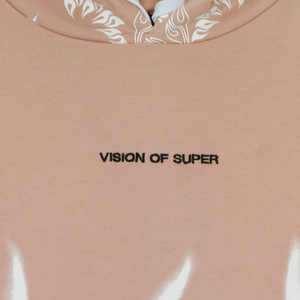 Vision Of Super, Felpa Leggera Cappuccio Uomo Bandana Print Hoodie, 