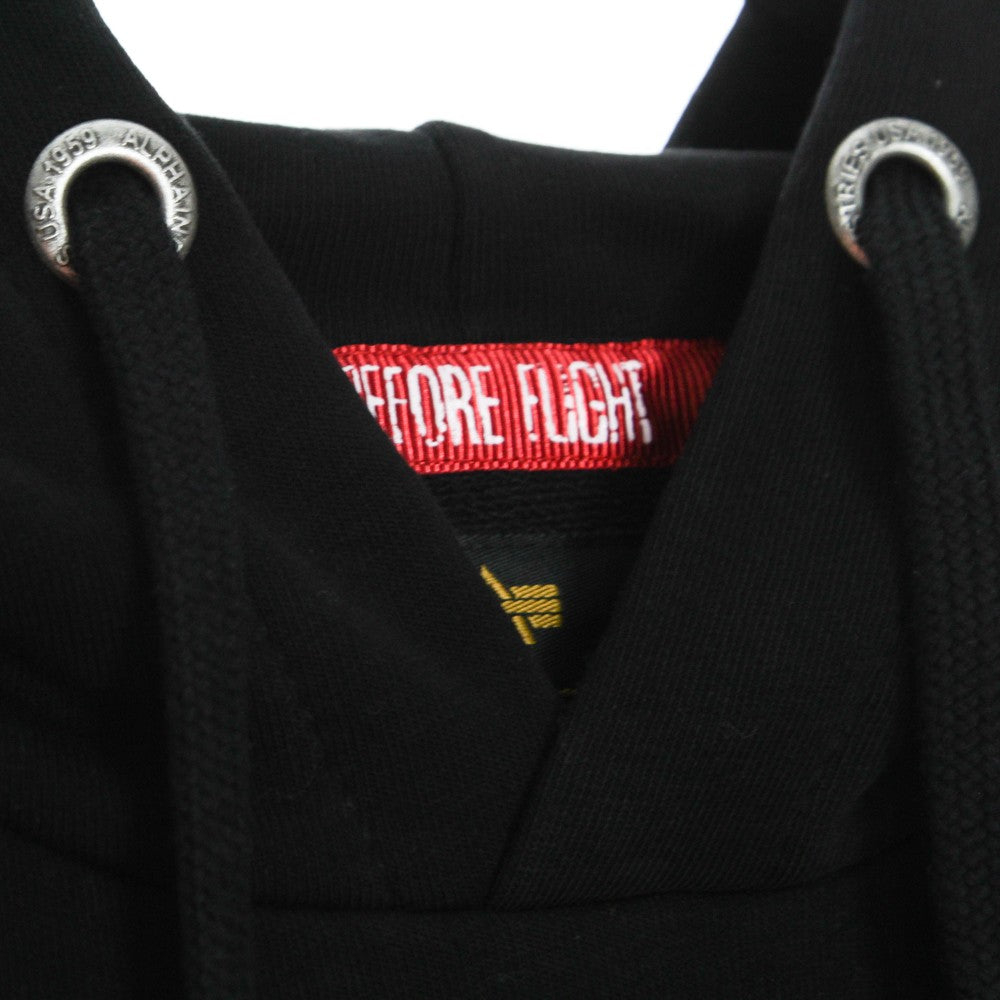 Alpha Industries, Felpa Leggera Cappuccio Uomo Apollo Mission Hoodie, 