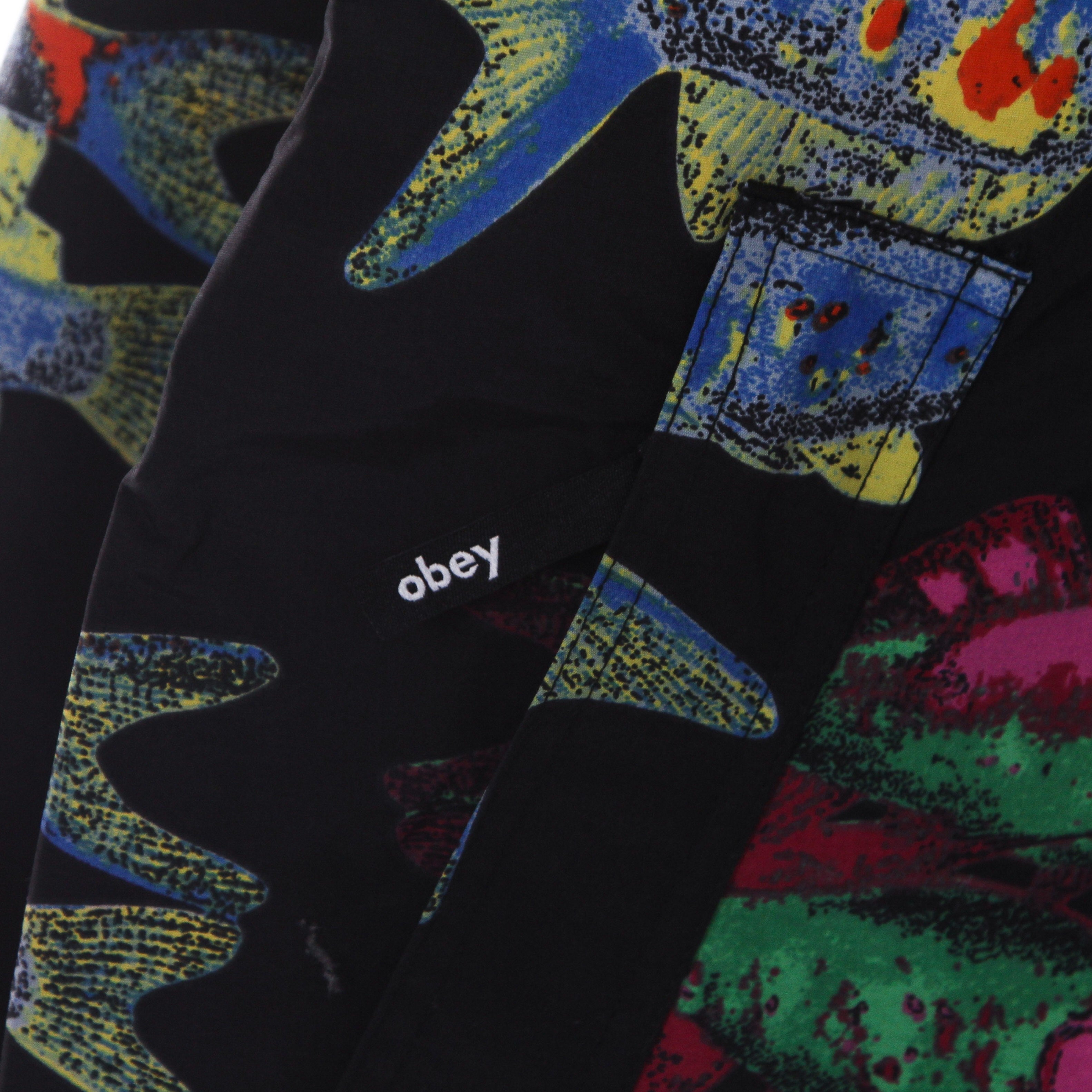 Obey, Giacca A Vento Uomo Fishbowl Jacket, 