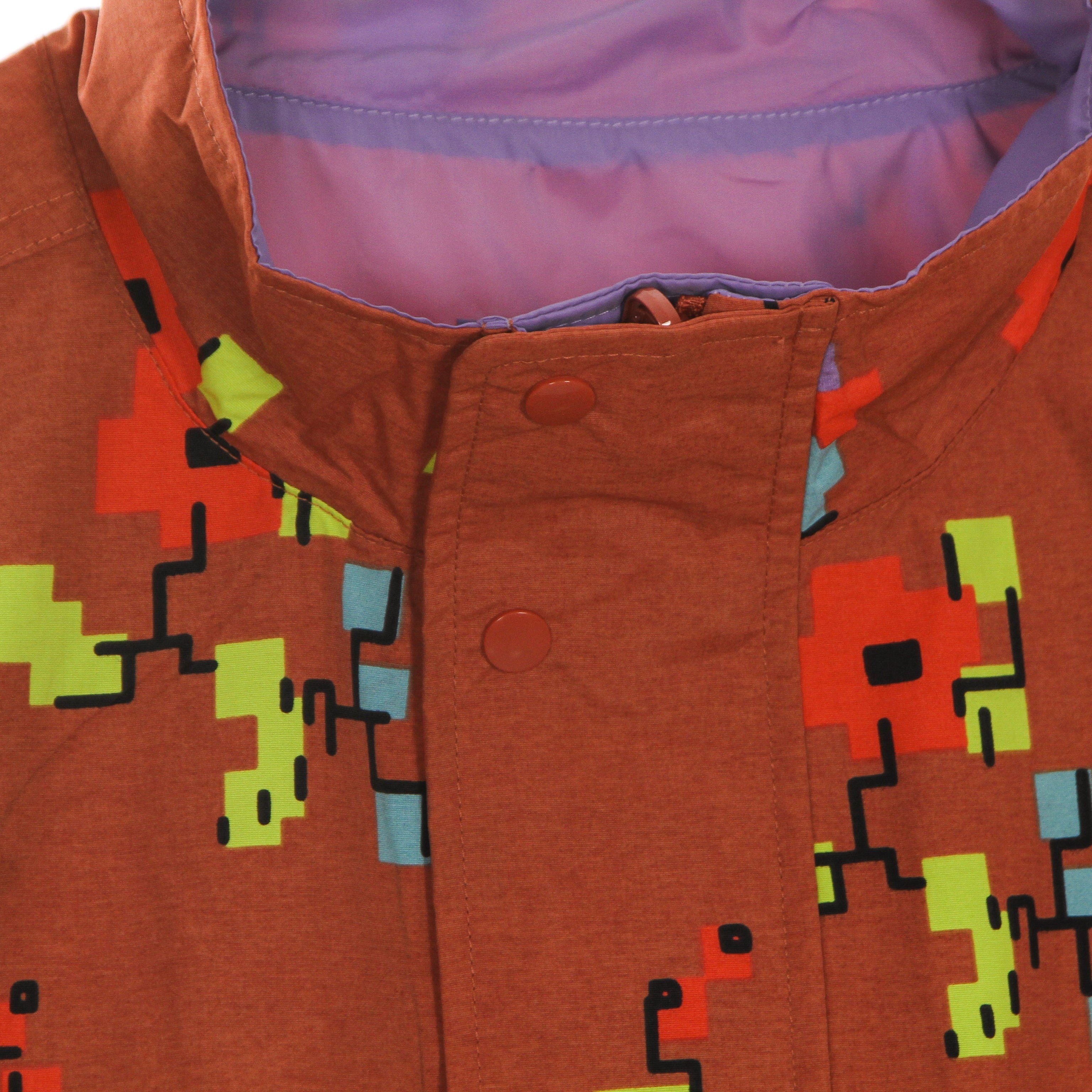 Giubbotto Uomo Digital Reversible Jacket Ginger Biscuit Multi