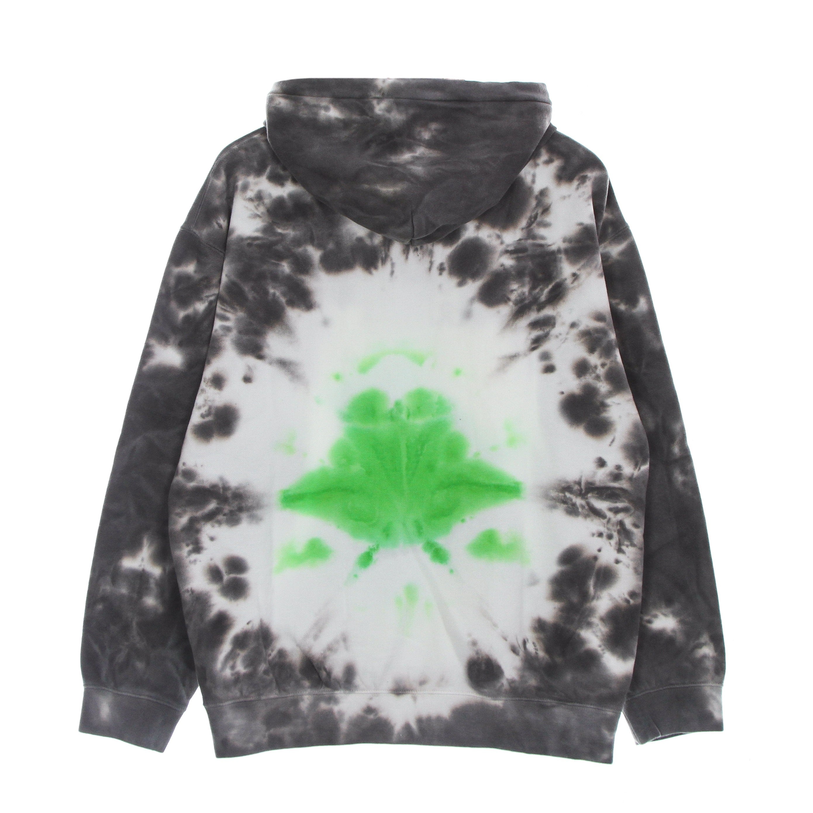 Huf, Felpa Cappuccio Uomo High Dye P/o Tiedye Hoodie, 