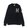Huf, Felpa Girocollo Uomo Forever Crew, Navy