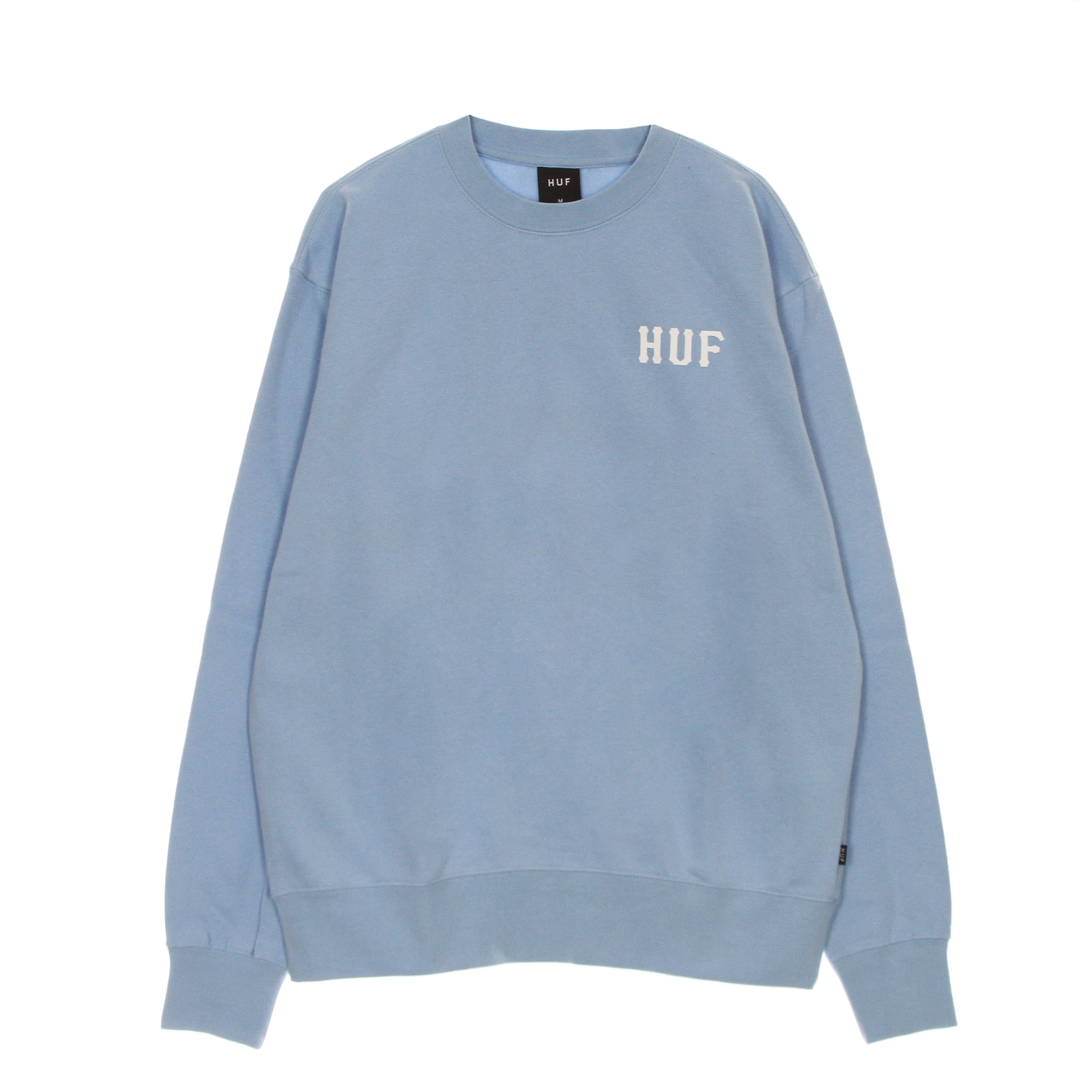 Huf, Felpa Girocollo Uomo Essentials Classic H Crew, 