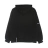 Vision Of Super, Felpa Leggera Cappuccio Uomo Tongue Print Oversize Hoodie, Black