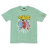 Vision Of Super, Maglietta Uomo Clowns Print Tee, Green