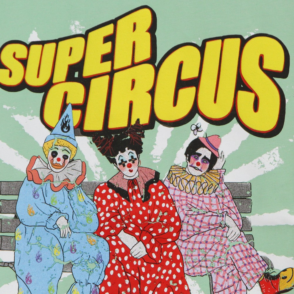 Vision Of Super, Maglietta Uomo Clowns Print Tee, 