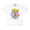 Vision Of Super, Maglietta Uomo Clowns Print Tee, White