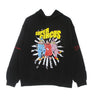 Vision Of Super, Felpa Leggera Cappuccio Uomo Clowns Print Oversize Hoodie, Black