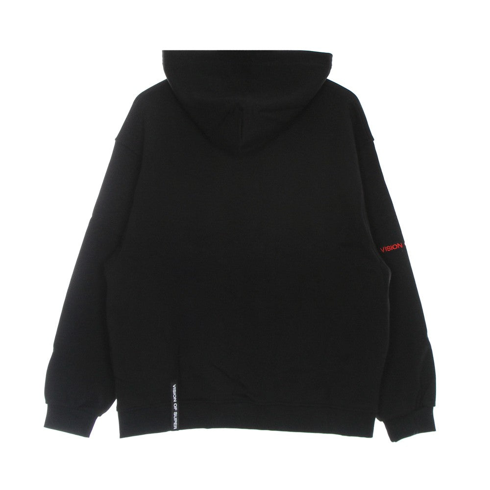 Vision Of Super, Felpa Leggera Cappuccio Uomo Clowns Print Oversize Hoodie, 