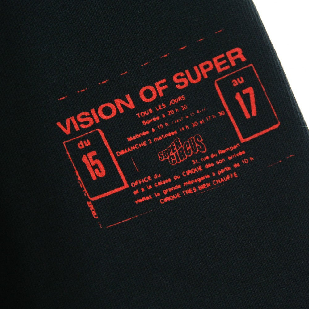 Vision Of Super, Felpa Leggera Cappuccio Uomo Clowns Print Oversize Hoodie, 