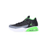 Jordan, Scarpa Basket Uomo Jordan Max Aura 3, Black/green Strike/cool Grey/white