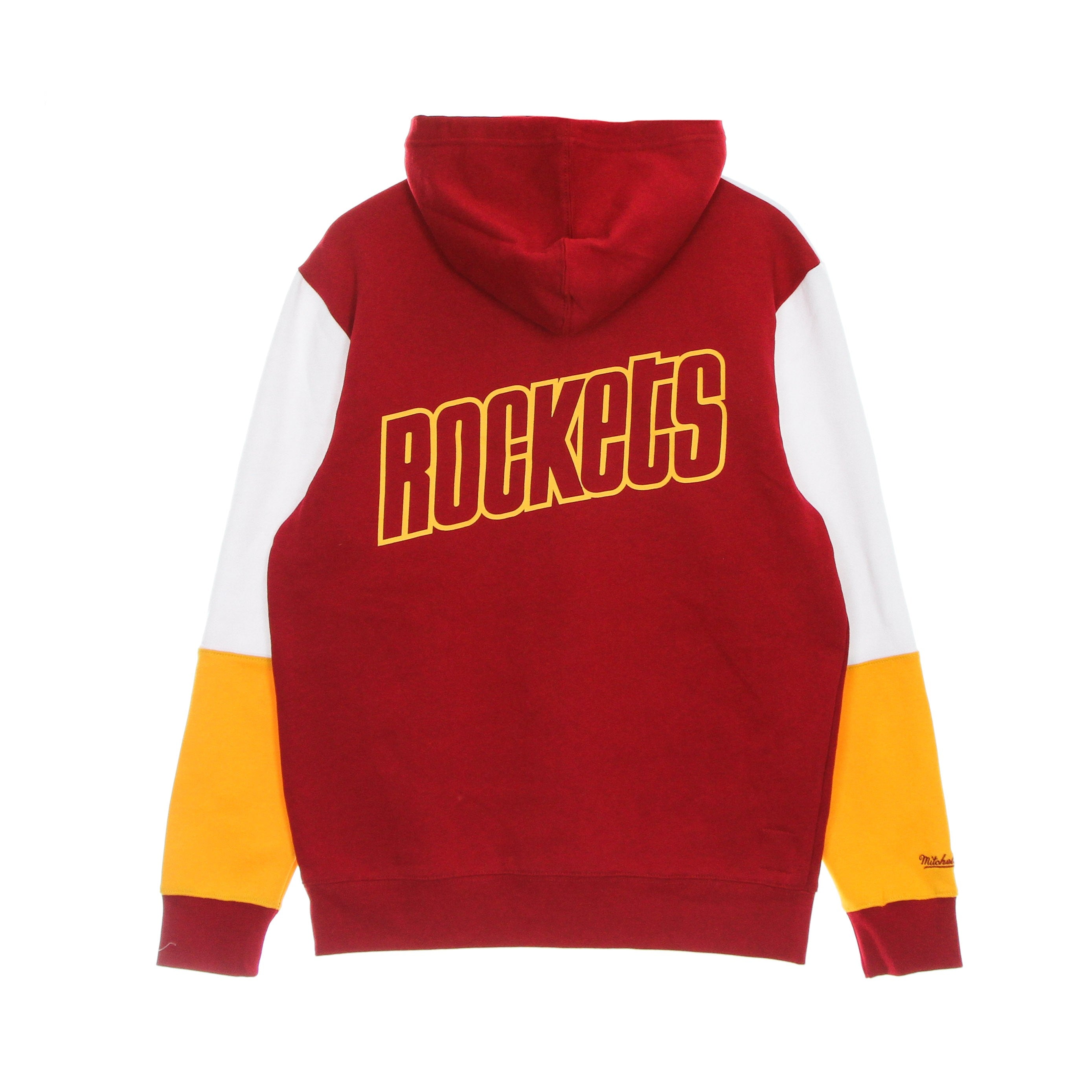 Mitchell & Ness, Felpa Cappuccio Uomo Nba Fusion Fleece 2.0 Hardwood Classics Houroc, 