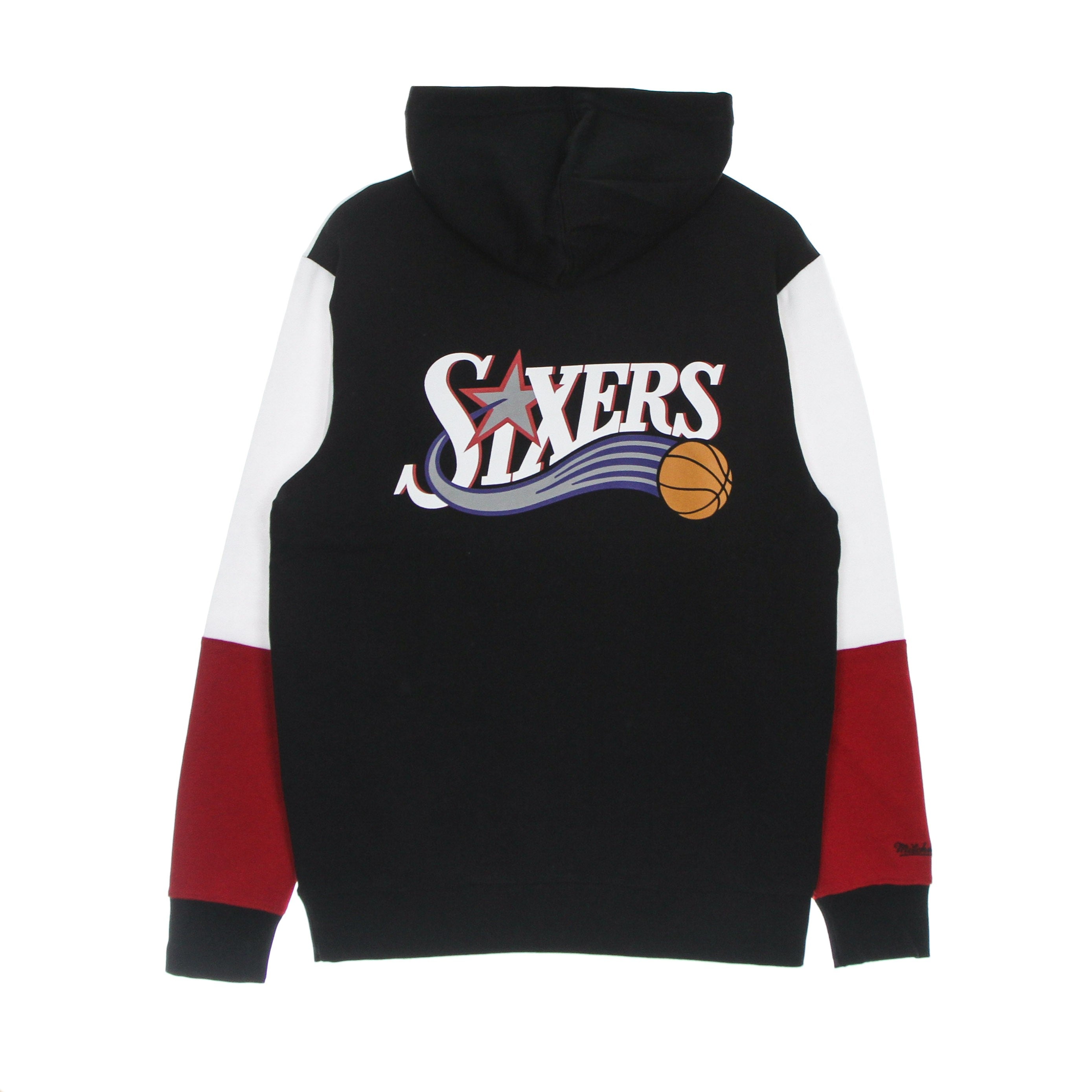Mitchell & Ness, Felpa Cappuccio Uomo Nba Fusion Fleece 2.0 Hardwood Classics Phi76e, 