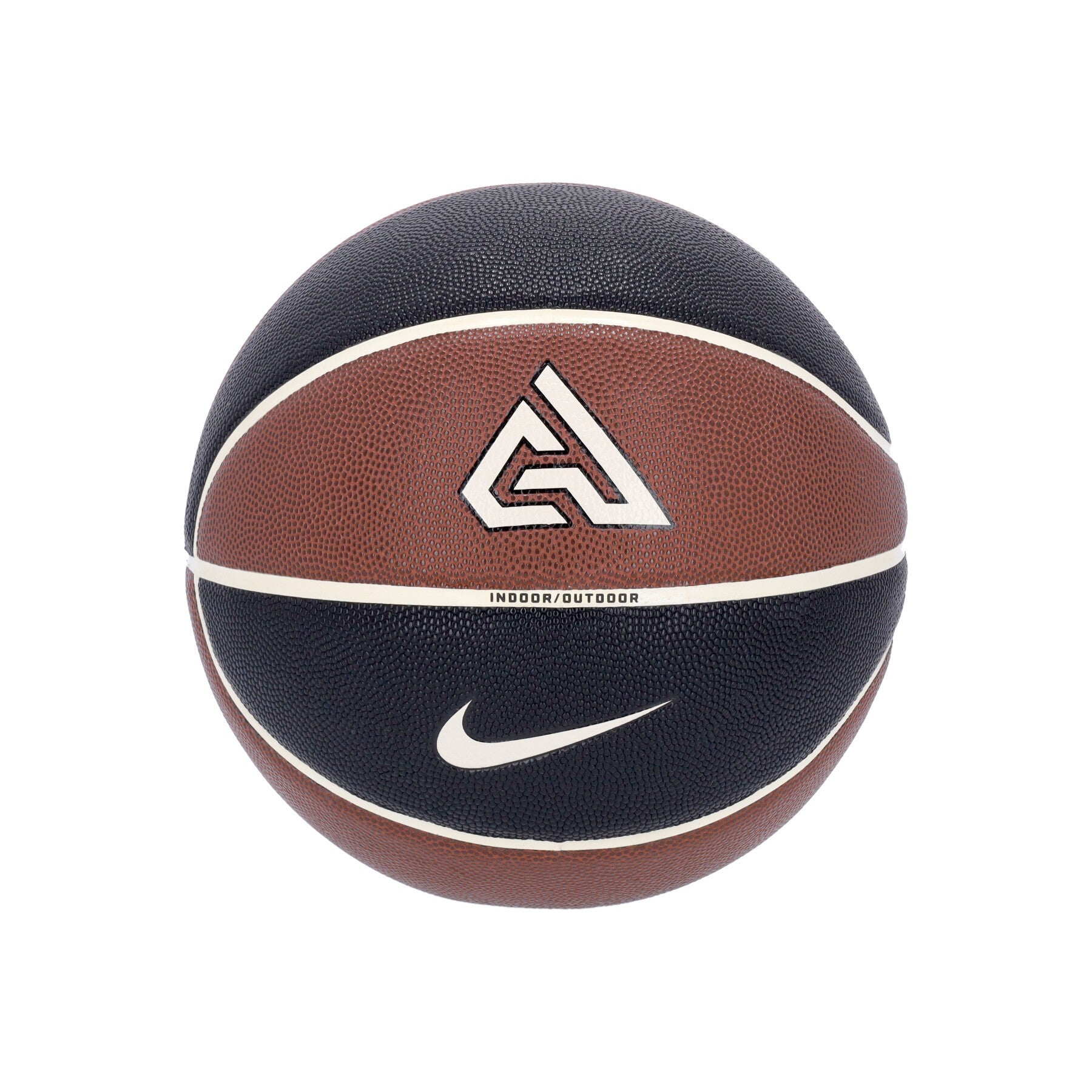 Nike Nba, Pallone Uomo Giannis All Court 2.0 Size 07, Amber/sail/black/sail