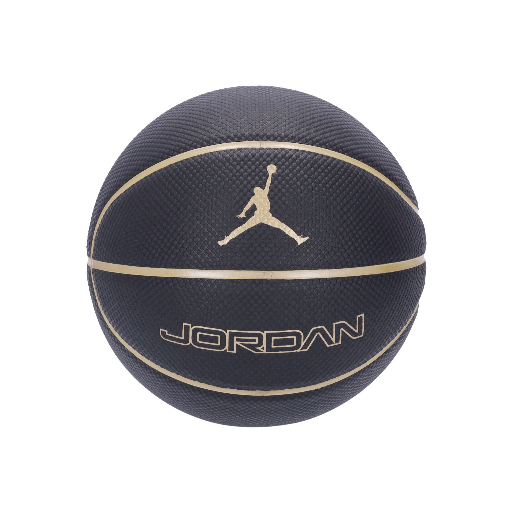 Jordan Legacy Size 7 Men's Ball Black/metallic Gold/metallic Gold