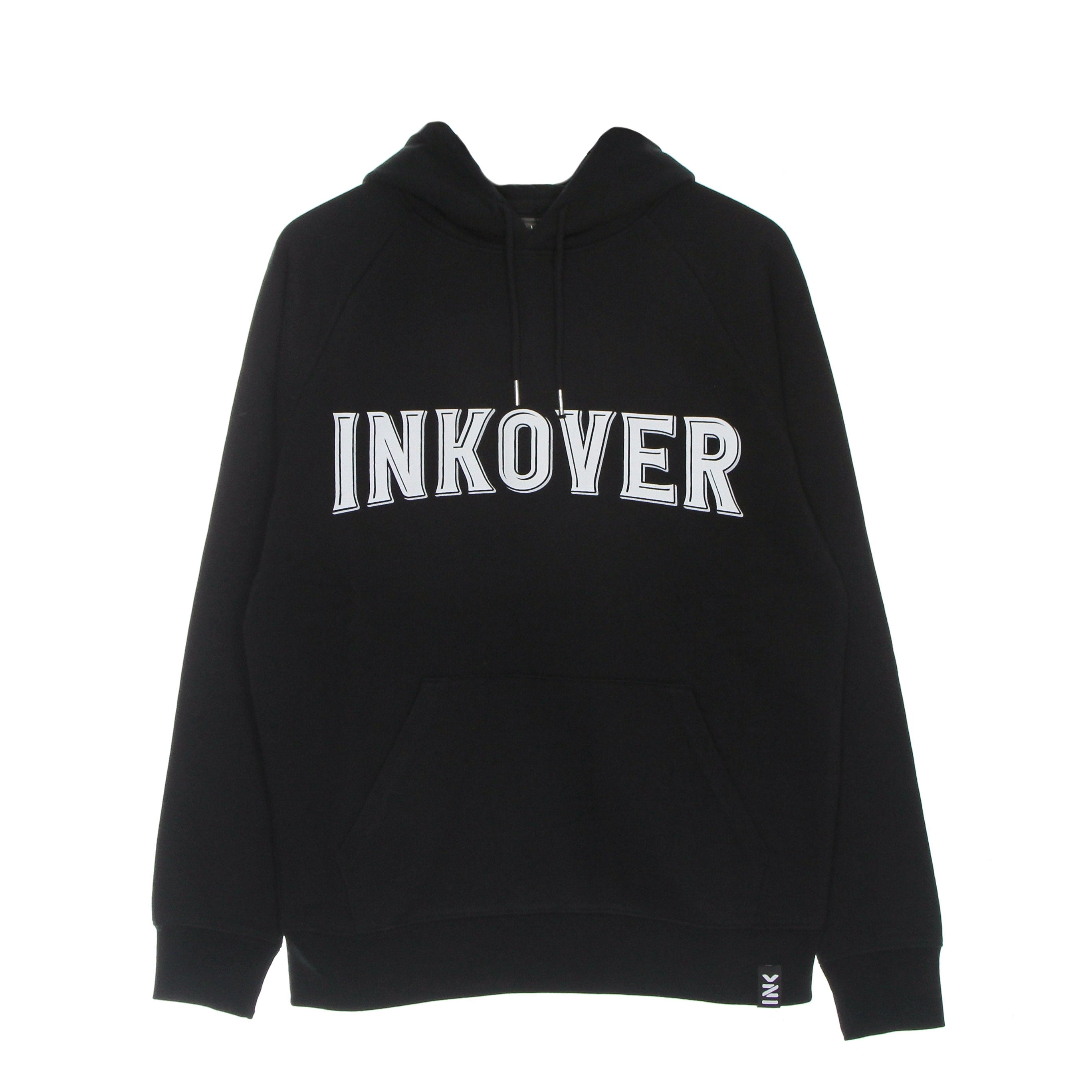 Inkover, Felpa Leggera Cappuccio Uomo Inkover H1, Black