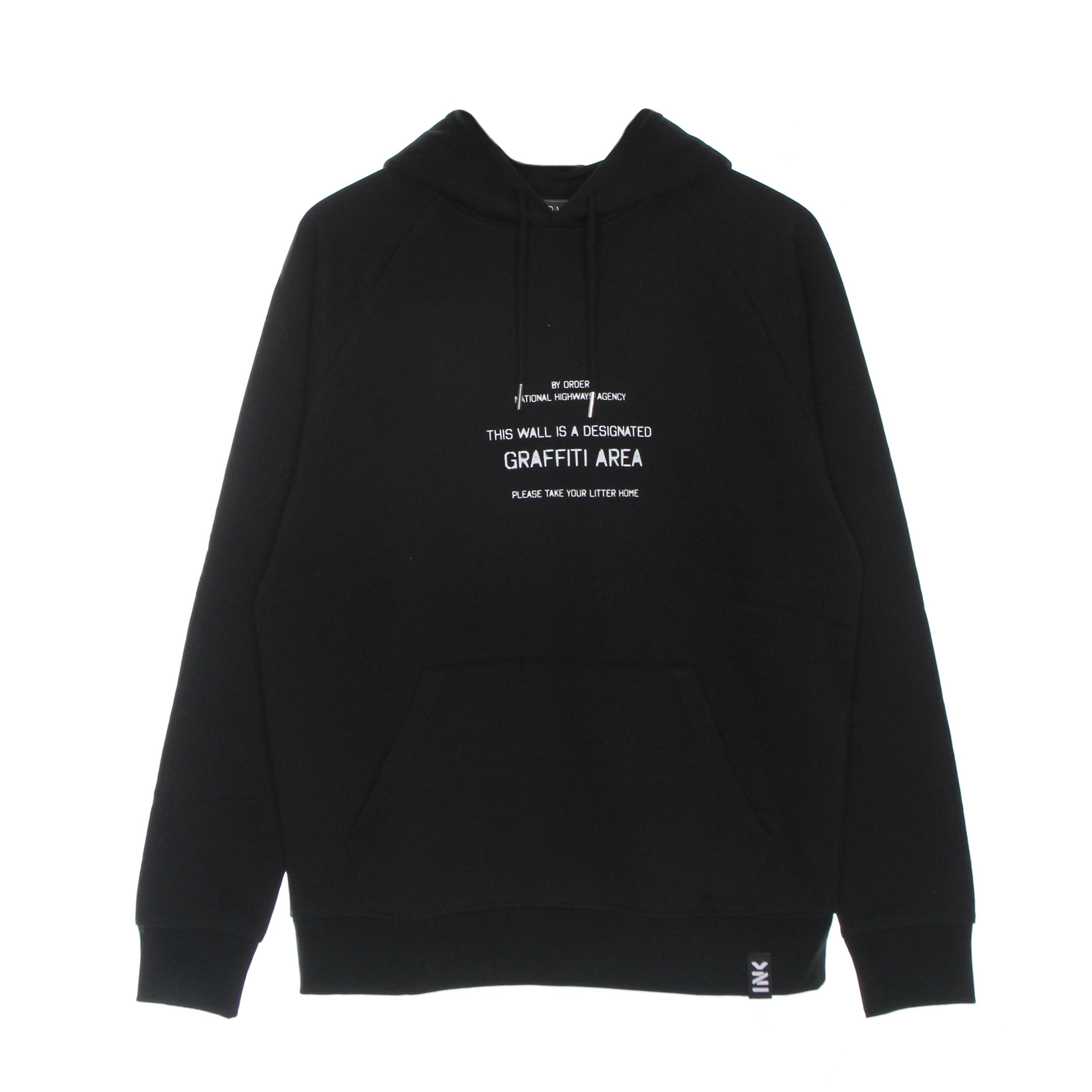 Inkover, Felpa Leggera Cappuccio Uomo Spray H1, 