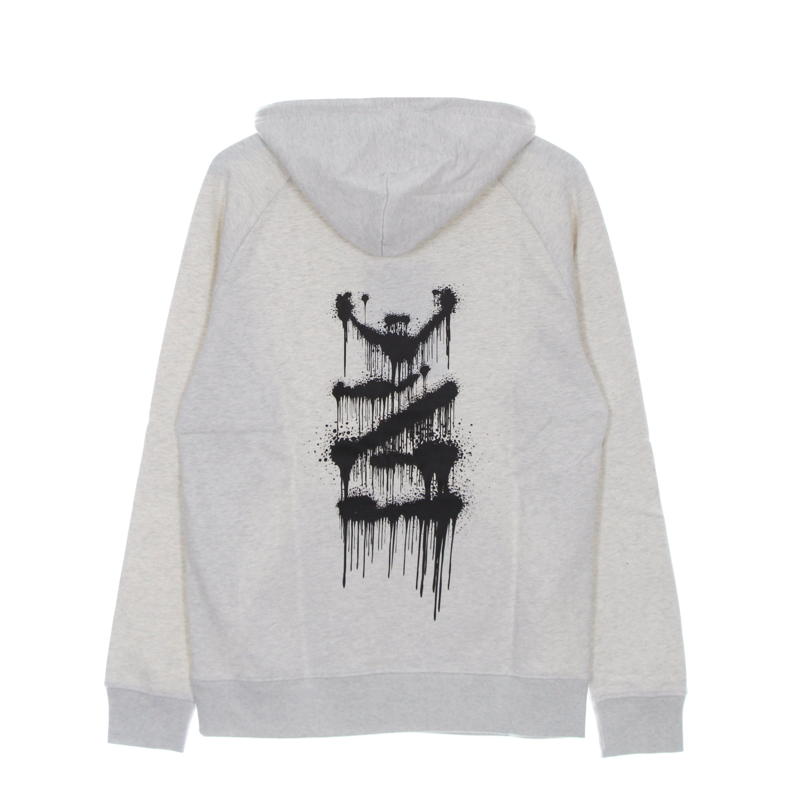 Inkover, Felpa Leggera Cappuccio Uomo Spray H2, Ivory Melange