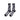 Inkover, Calza Media Uomo Graff Sock 1, Black/white