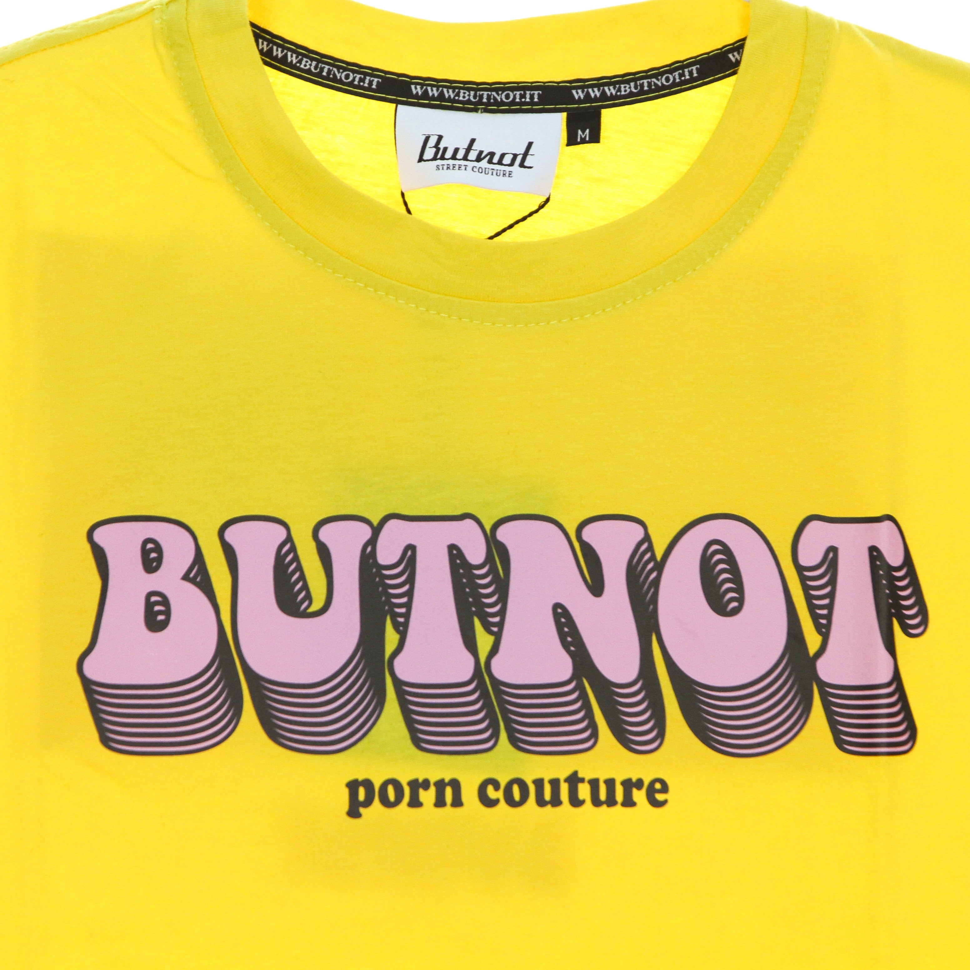 Maglietta Uomo Porn Couture Tee Yellow
