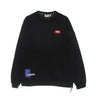 Fila, Maglietta Manica Lunga Uomo Teruel Crewneck Shirt, Black Beauty