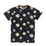 Wesc, Maglietta Uomo Max Daisy Aop Tee, Black