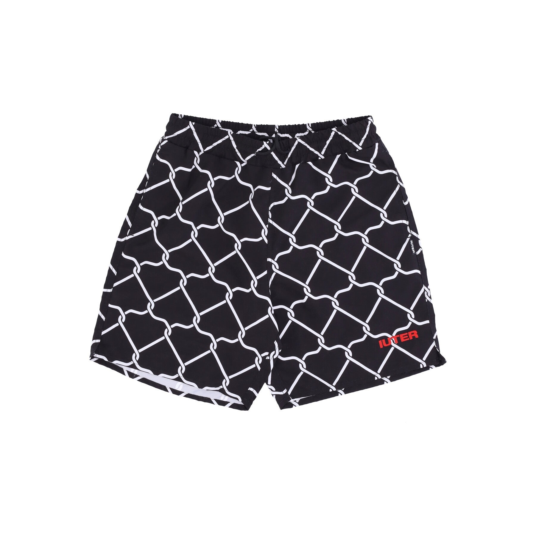 Iuter, Costume Bermuda Uomo Net Boardshort, Black