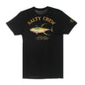 Salty Crew, Maglietta Uomo Ahi Mount Tee, Black
