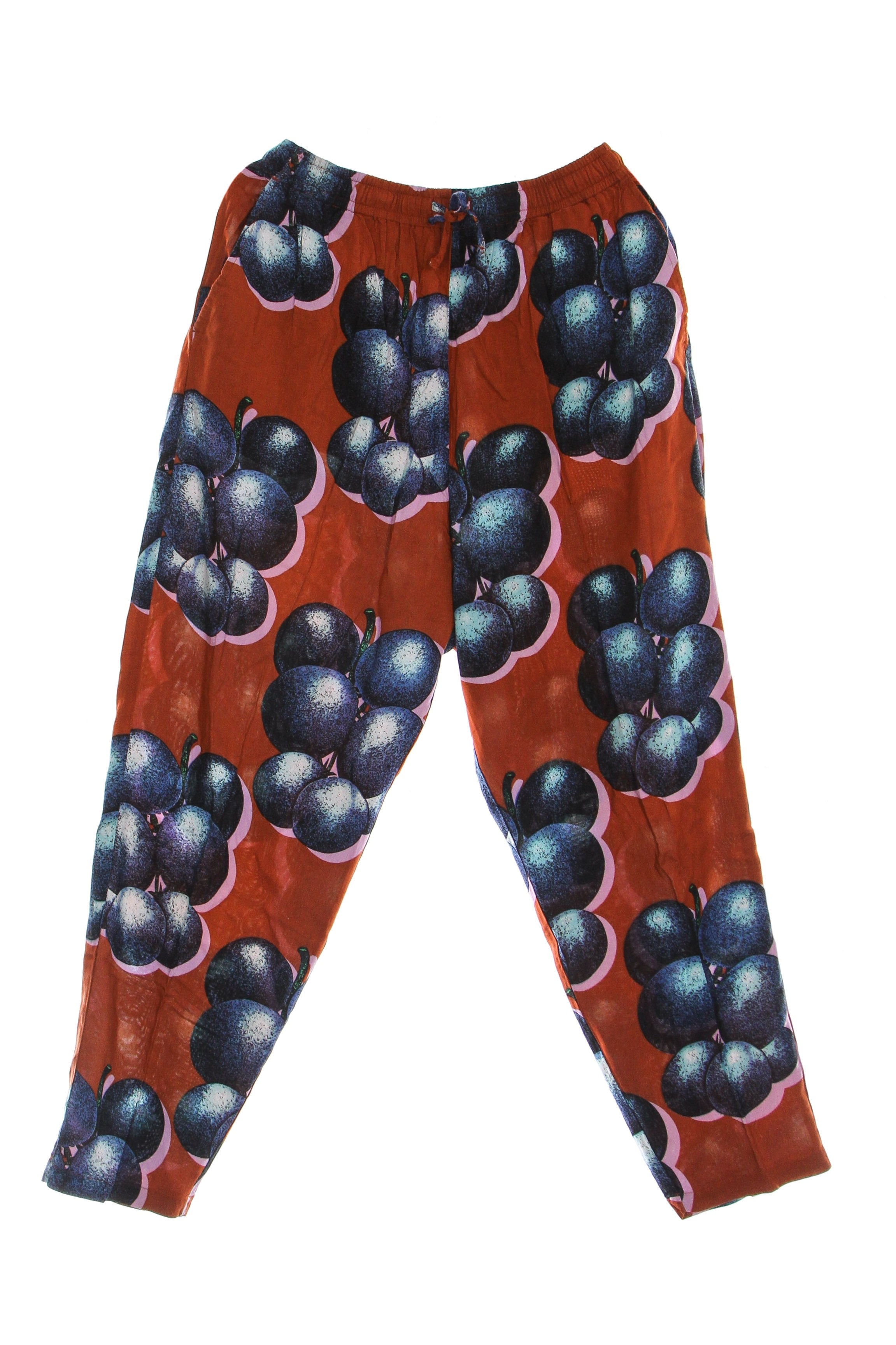 Pantalone Lungo Donna Blueberries Pant Bombay Brown Multi