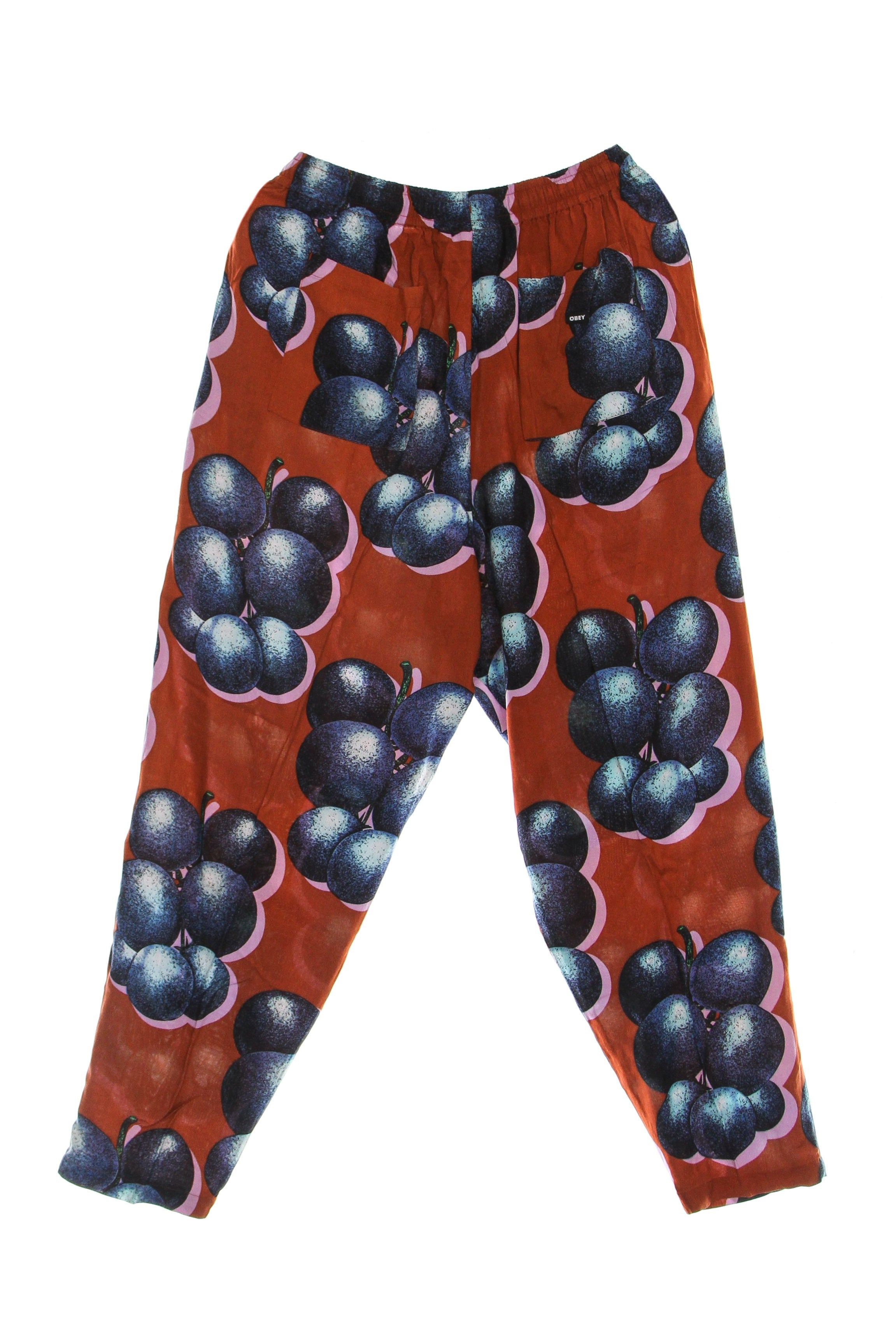Pantalone Lungo Donna Blueberries Pant Bombay Brown Multi