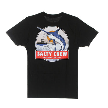 Salty Crew, Maglietta Uomo Deep Drop Premium Tee, Black