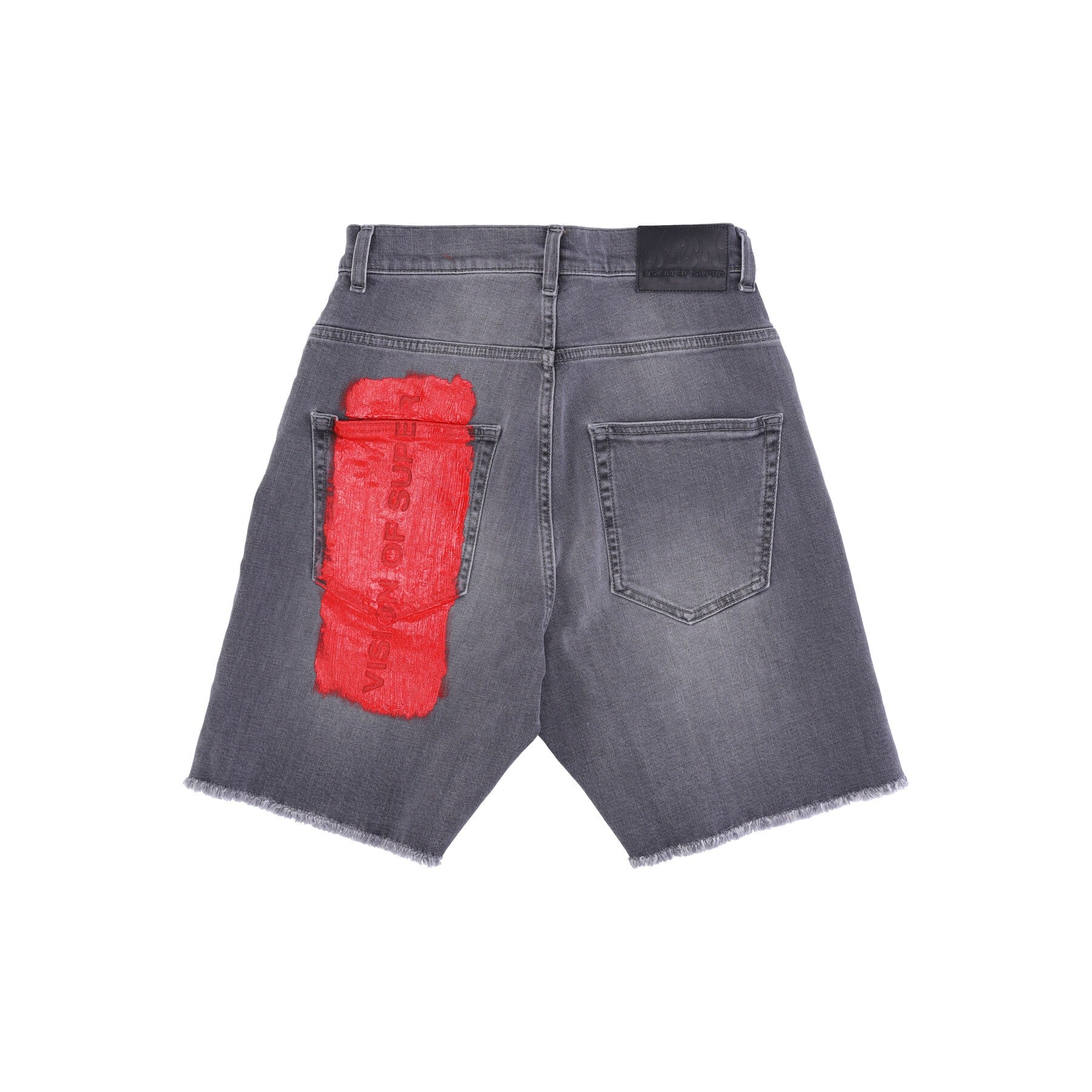 Shorts Ovs Jeans Corti Uomo Vision Of Super Jeans Short Men Red